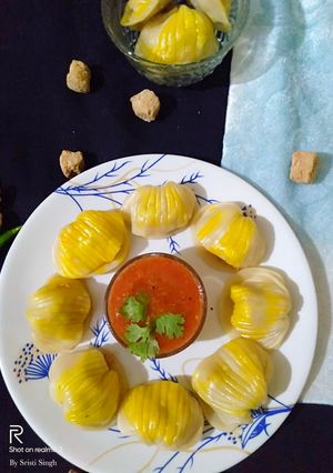 A picture of Soya Momos.