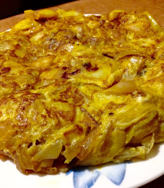 Foto principal de Tortilla de patatas con cebolla