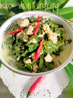 Foto resep Bobor daun singkong