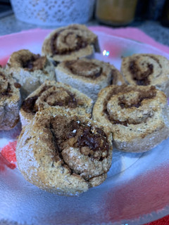 Una foto de Rolls de Canela Vegano 🌱