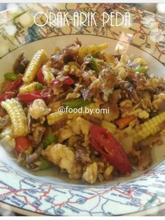 Foto resep Orak arik peda putren