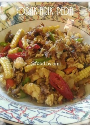 Foto resep Orak arik peda putren