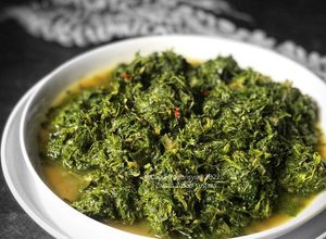 Gambar Tumis Pucuk Ubi Tutok (Tumbuk)