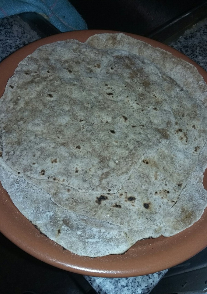 Una foto de Chapatis