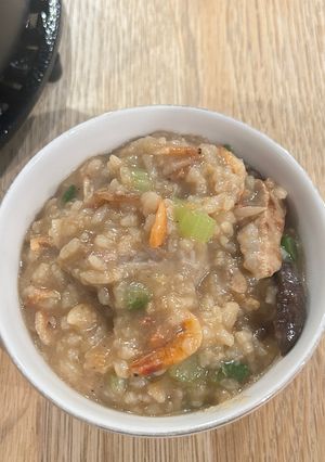 古早味芋頭鹹粥 的食譜成品照片