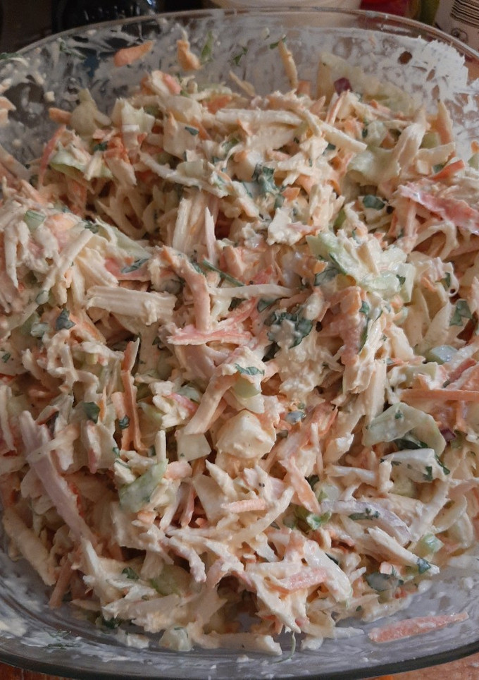 Una foto de Ensalada de surimi