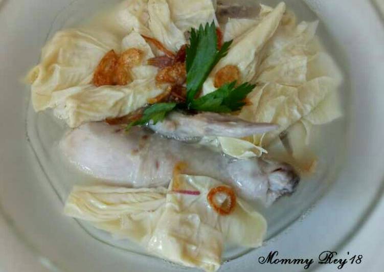 Sayur bening/ Sop Kembang Tahu