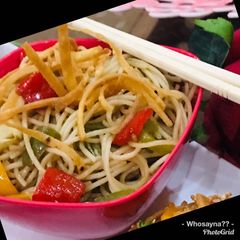 Whosayna’s Stirfried Noodles A picture of Whosayna’s Stirfried Noodles.