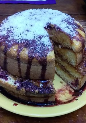 Una foto de Torta tipo cumple
