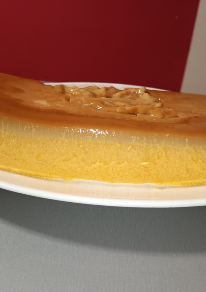 Una foto de Flan de calabaza 🎃