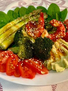 Una foto de Ensalada colorines