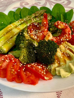 Una foto de Ensalada colorines