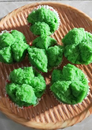 Foto resep Bolu kukus pandan 2 telur