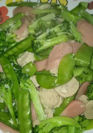 Foto resep Cah brokoli sosis baso