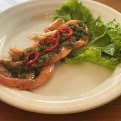 รูปของ Udang Saos Seledri (Shrimp with Celery Sauce)