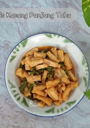 Foto resep Tumis Kacang Panjang Tahu