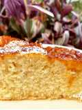 Dolce con albicocche caramellate