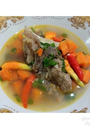 Foto resep Sop Iga Rempah Pedas