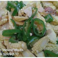 Tumis jagung muda রেসিপির প্রধান ছবি
