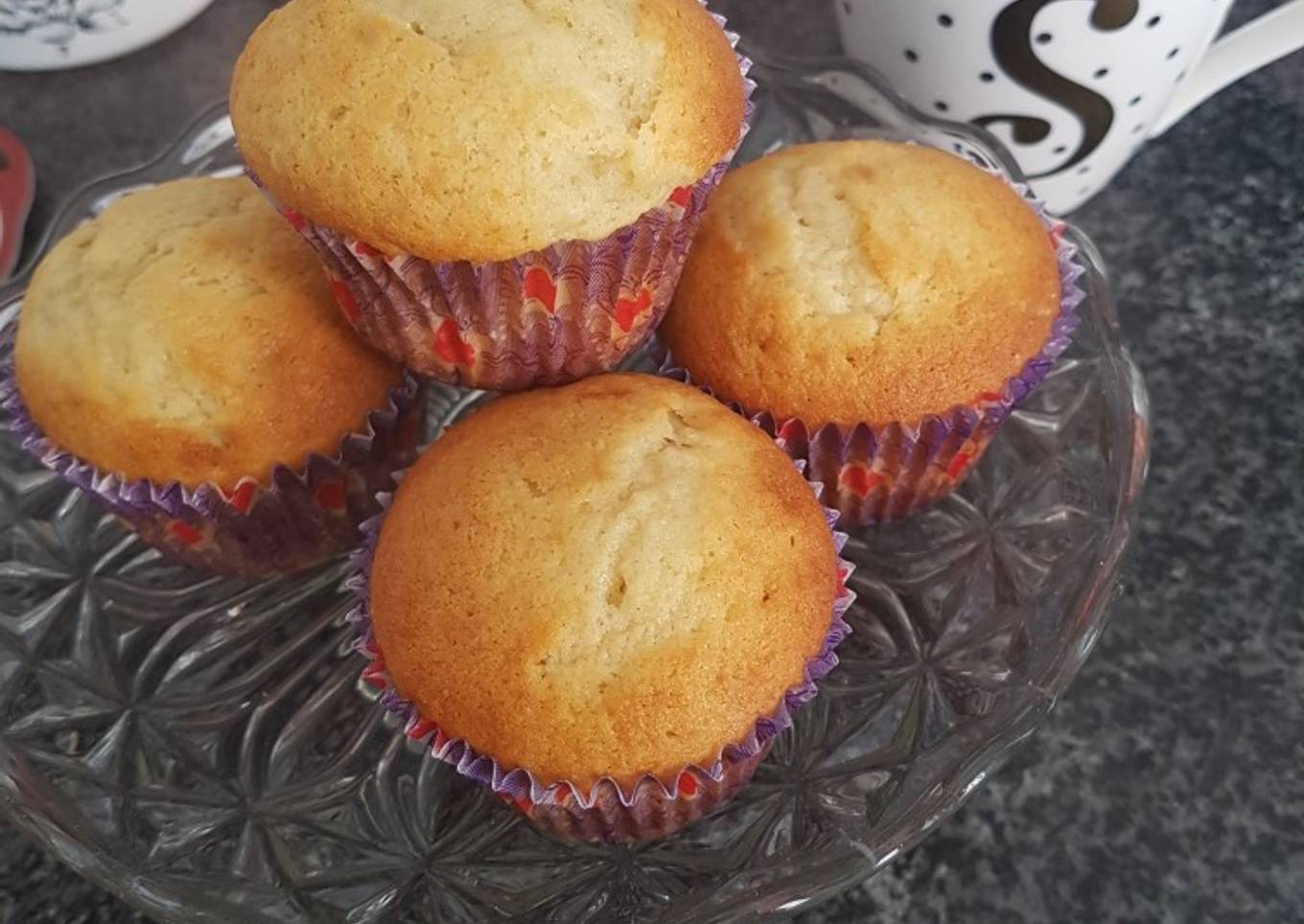 Beautifull banana muffins