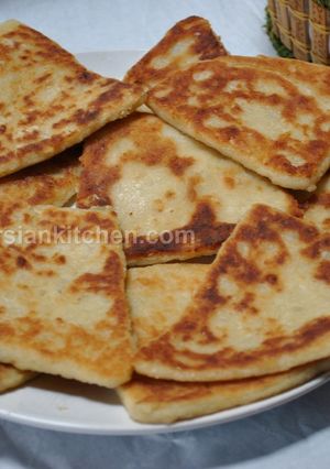 عکسی از دستور نان سیب زمینی اسکاتلندی /تتی اسکون
