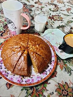 عکسی از دستور کیک هویج و گردو