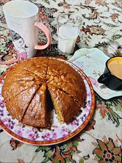 عکسی از دستور کیک هویج و گردو