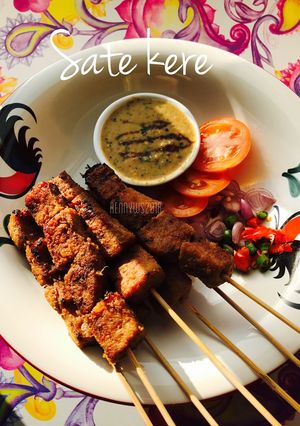 Foto resep Sate “kere” aka sate tempe gembus