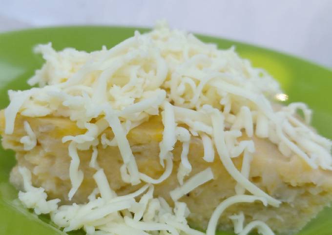 Cara Membuat Kue pisang keju simpel cuma 5 bahan MPASI 8-12 bulan Farah Quinn