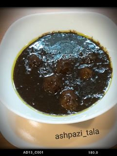عکسی از دستور خورش داوود پاشا