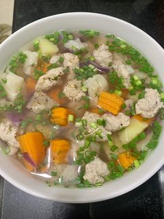 A picture of Ground Meat Soup.