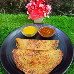 A picture of Moong dal Cheela.