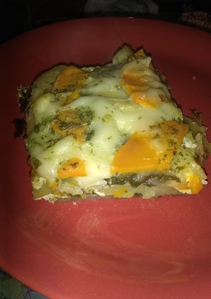 Una foto de Pastel de verduras