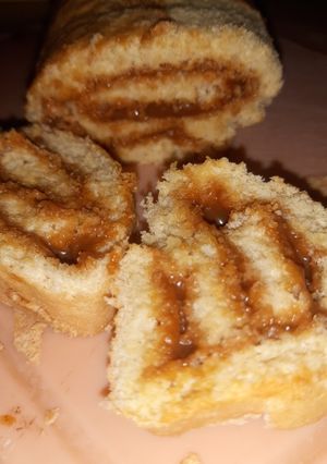 Una foto de Pionono dulce