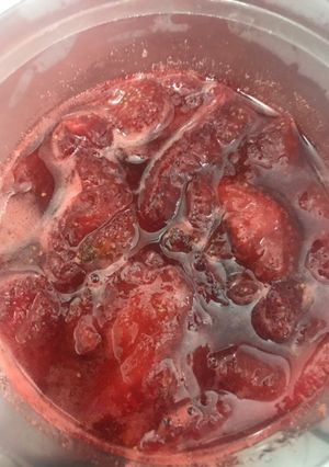 Una foto de Mermelada de fresa