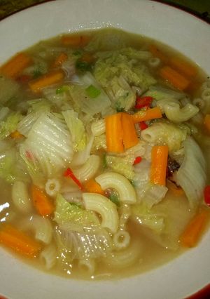 Foto resep Tumis Kuah Capcay Makaroni