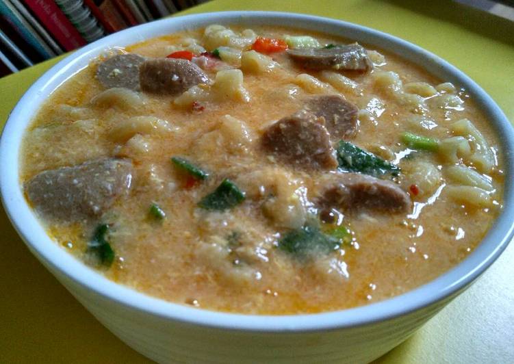 Resep Seblak makaroni segar Anti Gagal