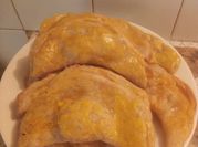 Una foto de empanada de chorizo