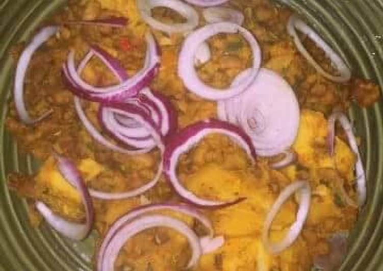 Recipe of Quick Porriage beans with yam