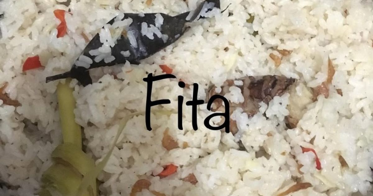 Nasi Liwet Rebon Wangi (ala fitha)