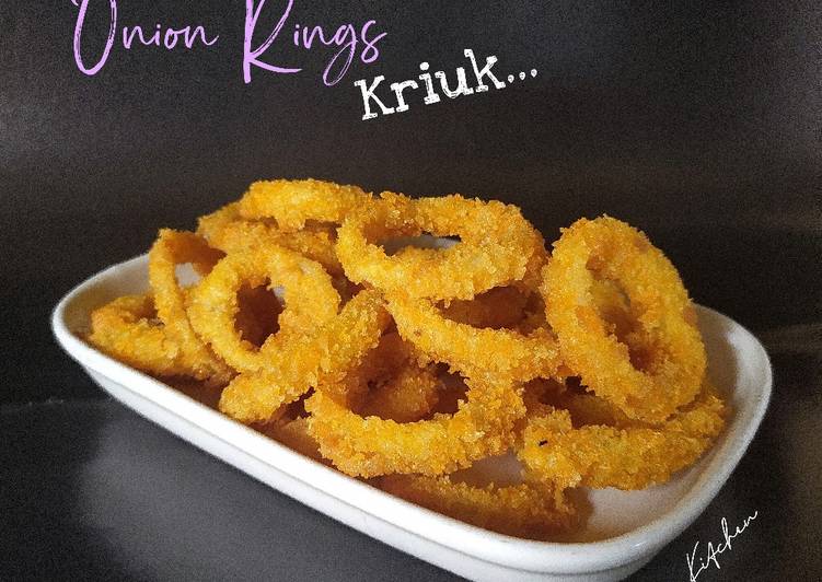 Langkah Mudah untuk Menyiapkan Onion Rings Kriuk, Menggugah Selera