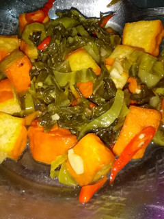 Foto resep Cah tahu sayur asin