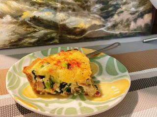 培根菠菜鹹派