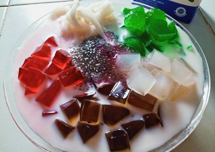 Resep: Es jelly maknyus gampang
