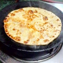 Veggies biryani paratha A picture of Veggies biryani paratha.