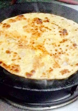 A picture of Veggies biryani paratha.