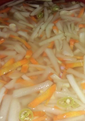 Foto resep Acaar Mentimun dan Wortel