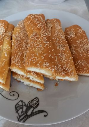 Φωτογραφία της συνταγής Μπαστούνια Με Κρέμα Τυρί & Φέτα