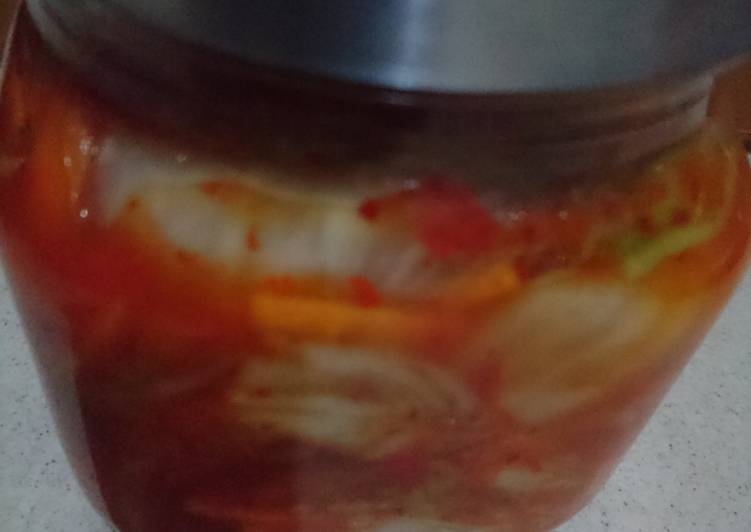 Cara Gampang Membuat Kimchi selera lokal Anti Gagal