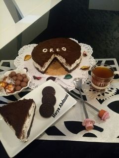 صورة لوصفة تشيز كيك الأوريو 🍰🍫